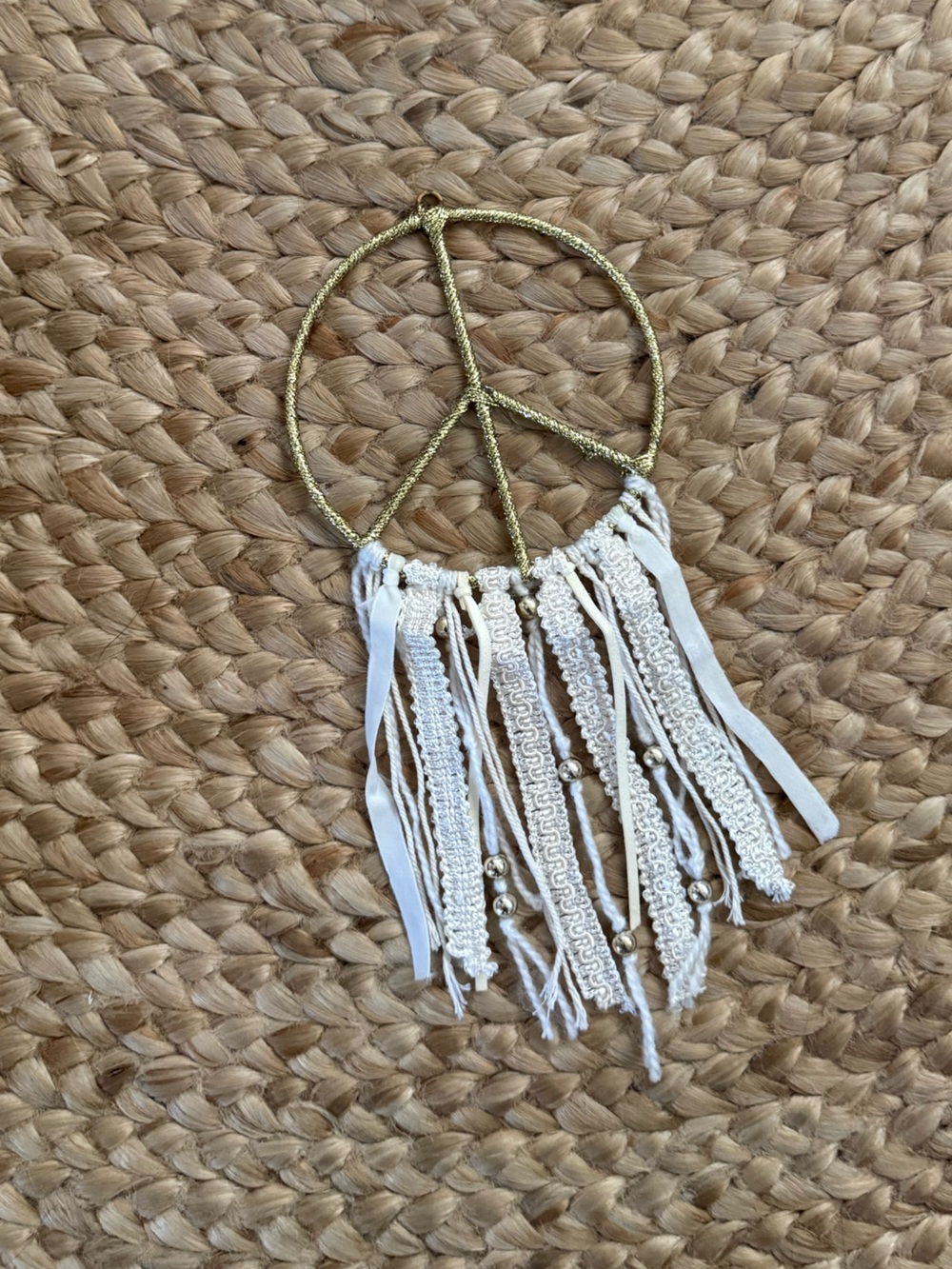 Small Peace Sign Dreamcatcher